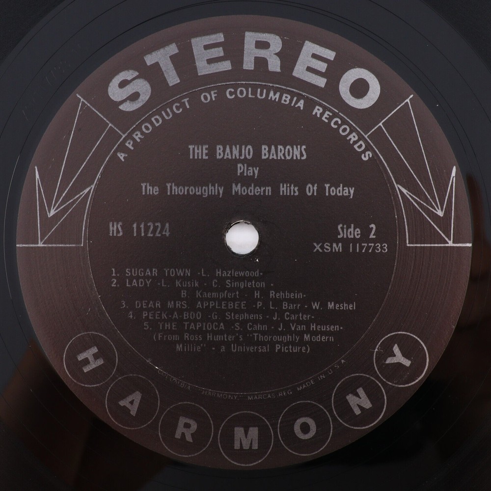 The Banjo Barons – The Throroughly Modern Hits Of Today Vinyl LP Record HS 11224 - Picture 12 of 16